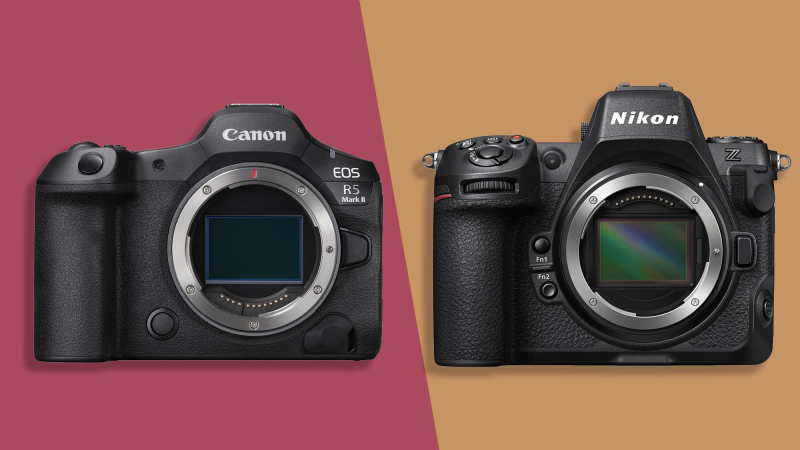 Canon EOS R5 Mark II vs Nikon Z8: two titans in an epic battle