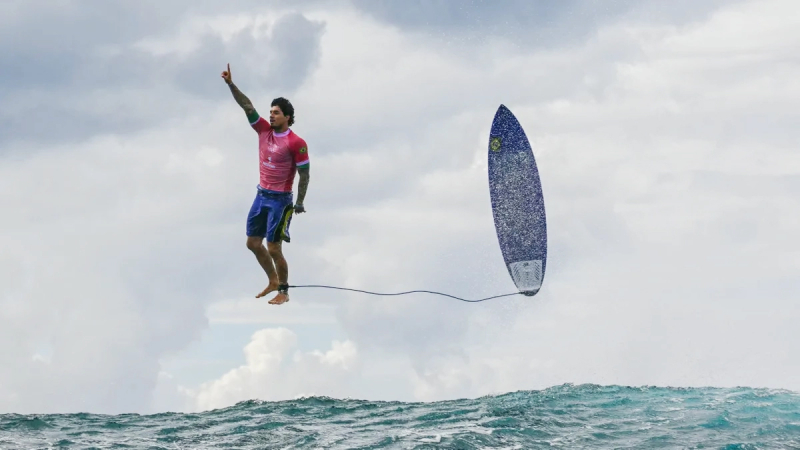 Olympic surfer Gabriel Medina’s 2024 viral photo was captured with a Nikon Z9 - here’s how