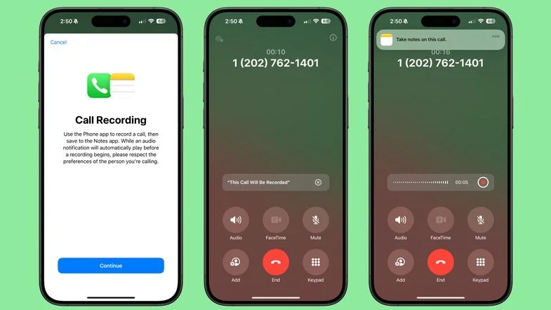 The latest iOS 18.1 beta brings call recording and transcribing to more iPhones